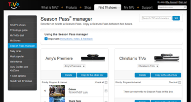 Manage your recordings online