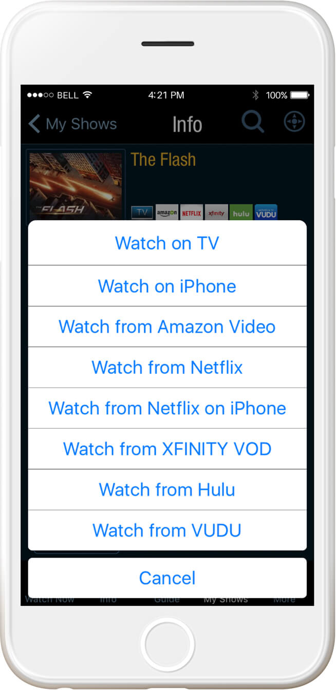 TiVo DiscoverMobile AppsLearn about TiVo mobile apps