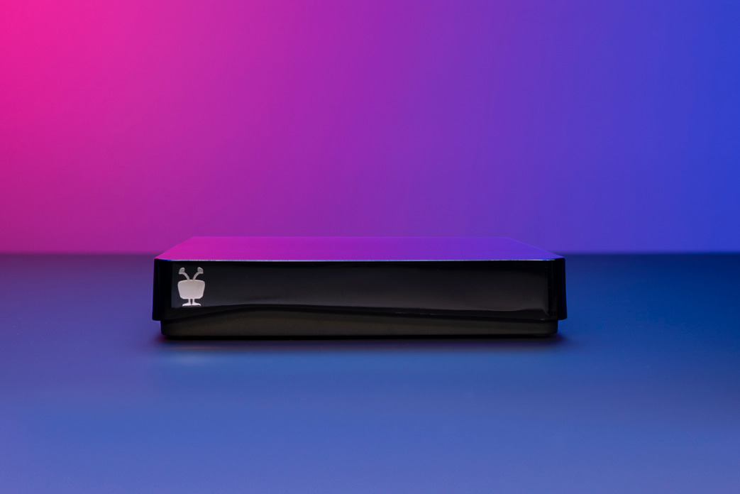 An image of the TiVo Mini box