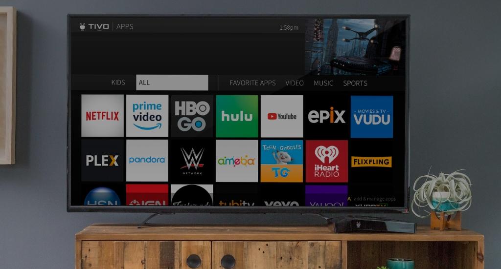 TiVo BOLT VOX Apps
