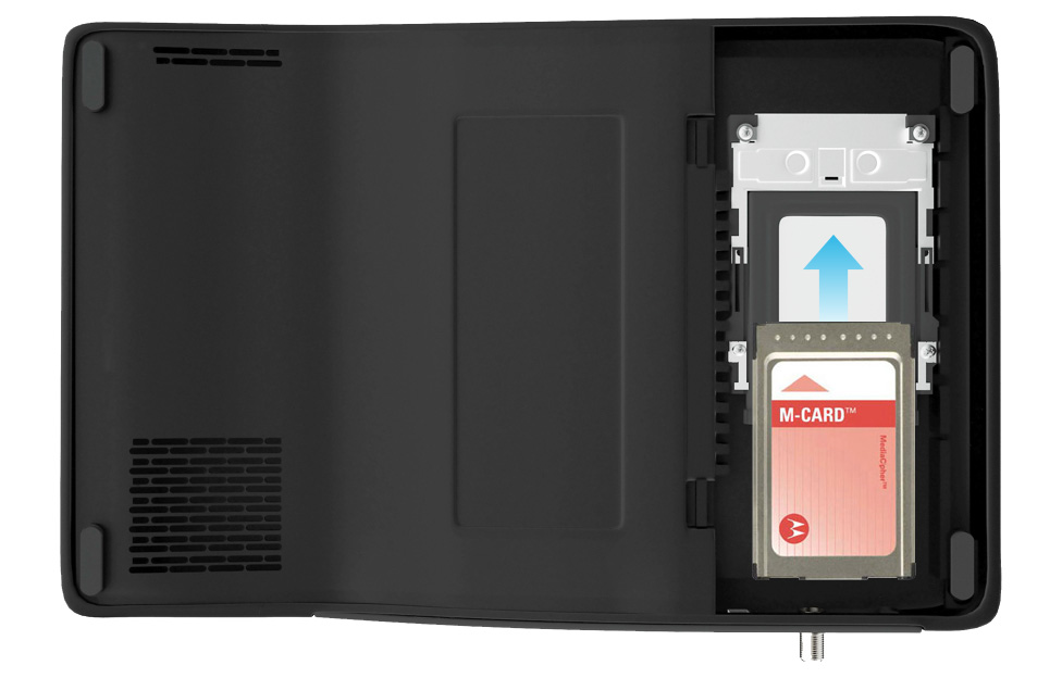bottom of bolt vox, showing cable card