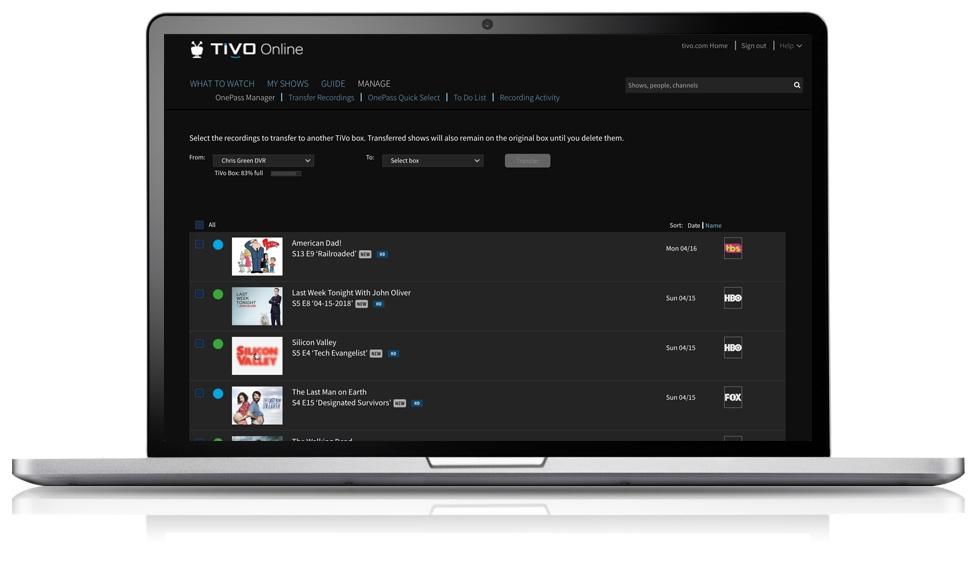 TiVo Home, your entertainment headquarters. TiVo Basics