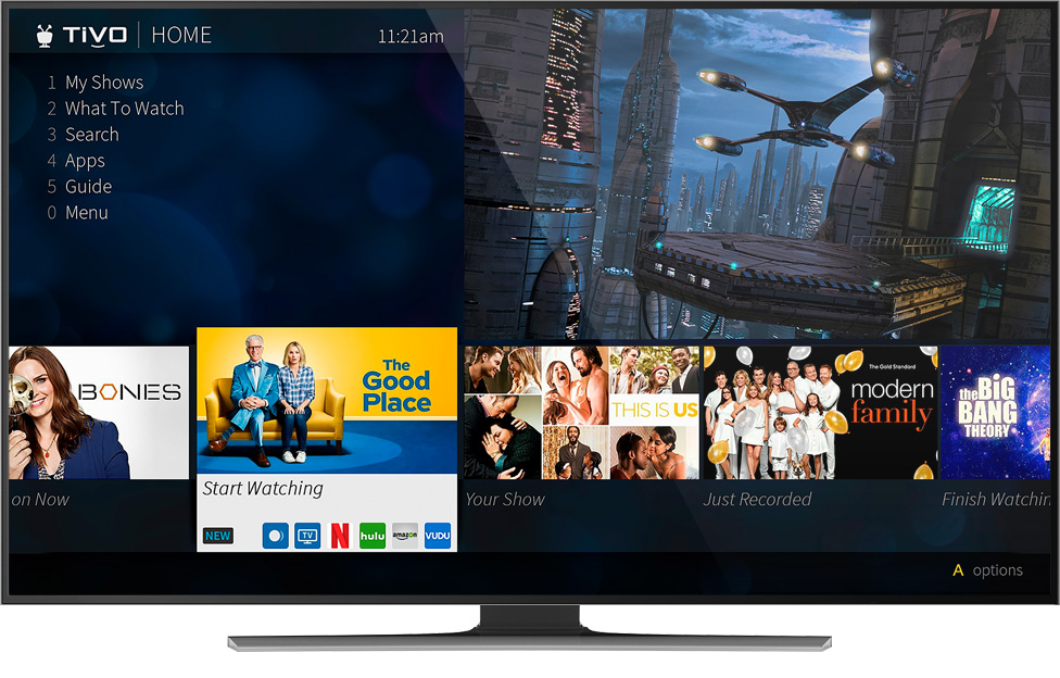 TiVo BOLT Center Basics