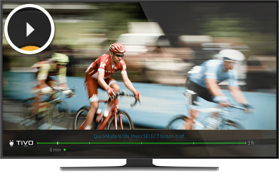tivo screen quick mode