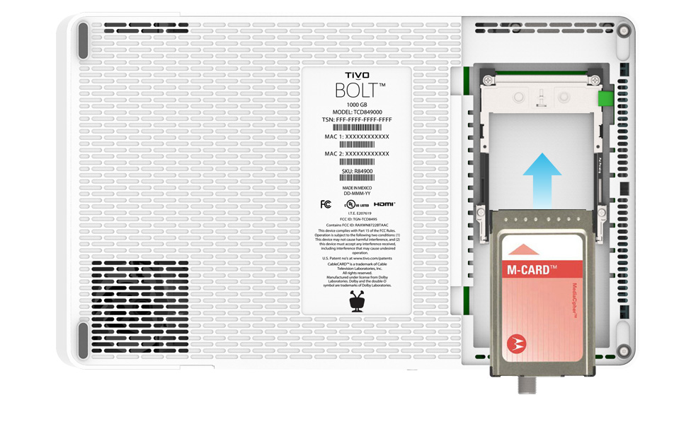 TiVo BOLT Center Setup