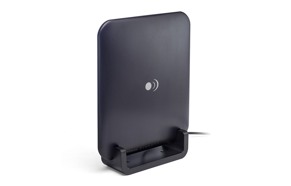 black antenna box