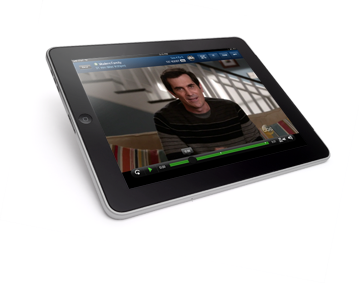 tablet playing recording
