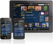 tablet and phones using tivo app